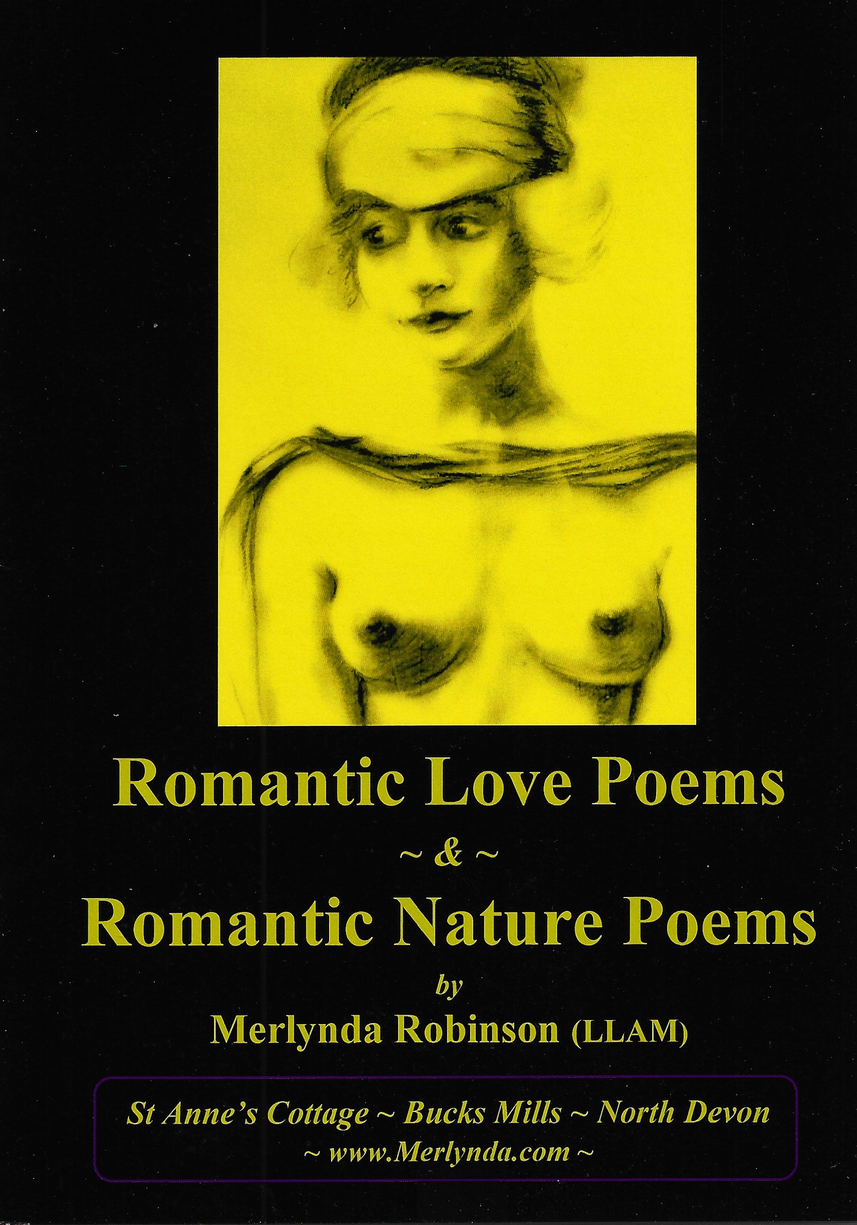 Romantic Love Poems and Romantic Nature Poems by Merlynda Robinson - Chapbook - Devon Book Society - £6.99